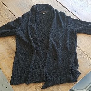 Black thatched cardigan
